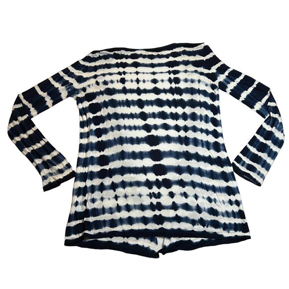 Corey Lynn Calter Tie Dye Open Front Kimono Size XS High Low Hem Made in USA - Picture 2 of 10